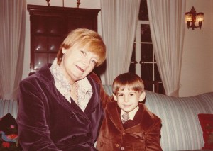 Barbara and our youngest son, Ben, on date night.